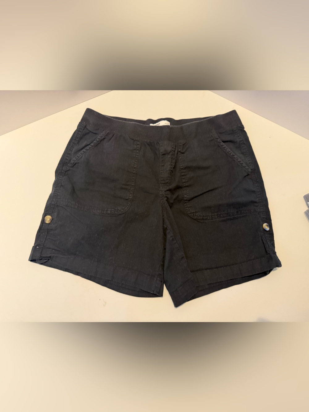 Women's Bundle Sonoma pull on Shorts Black &Gray-Medium - Picture 6 of 10